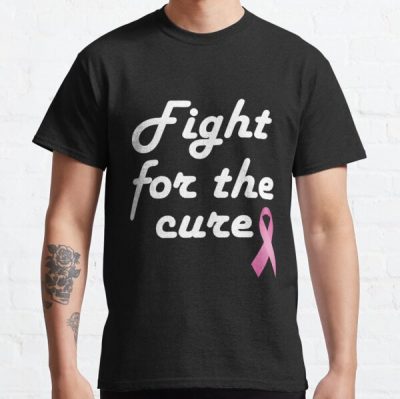 Fight For The Cure Breast Cancer Classic T-Shirt RB2812 product Offical Breast Cancer Merch