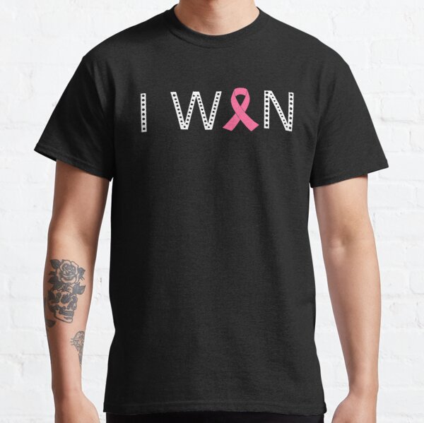 Breast Cancer Survivor, I WON Pink Ribbon Classic T-Shirt RB2812 product Offical Breast Cancer Merch