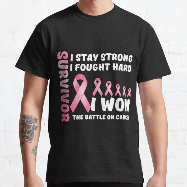 I Won The Battle Of  Breast Cancer Classic T-Shirt RB2812 product Offical Breast Cancer Merch