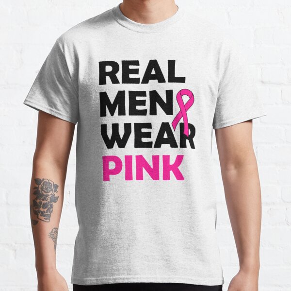 Real men wear pink breast cancer awareness Classic T-Shirt RB2812 product Offical Breast Cancer Merch