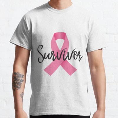 Survivor! Breast cancer awareness Classic T-Shirt RB2812 product Offical Breast Cancer Merch