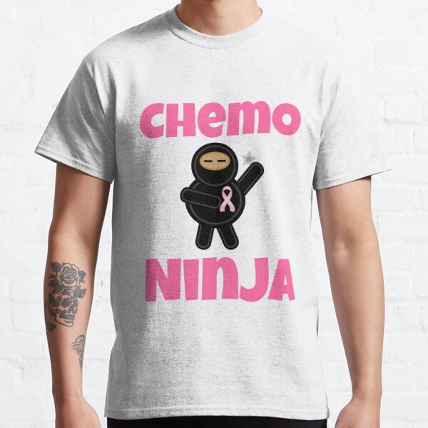Chemo Ninja Breast Cancer Awareness Pink Ribbon Support Classic T-Shirt RB2812 product Offical Breast Cancer Merch
