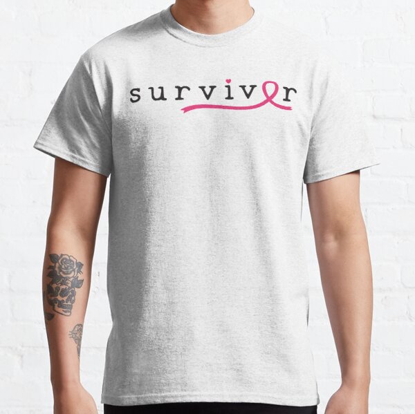 Survivor, breast Cancer Awareness Classic T-Shirt RB2812 product Offical Breast Cancer Merch