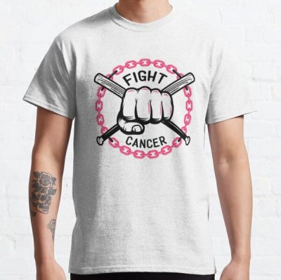 Fight Cancer - Breast Cancer Awareness Month Classic T-Shirt RB2812 product Offical Breast Cancer Merch