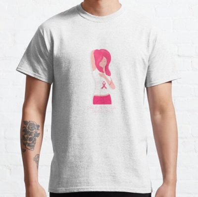 breast cancer awareness slogans Classic T-Shirt RB2812 product Offical Breast Cancer Merch
