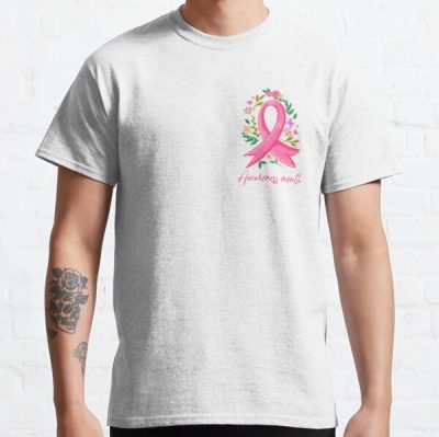 breast cancer awareness slogans Classic T-Shirt RB2812 product Offical Breast Cancer Merch