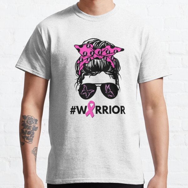 pink ribbon breast cancer warrior Classic T-Shirt RB2812 product Offical Breast Cancer Merch