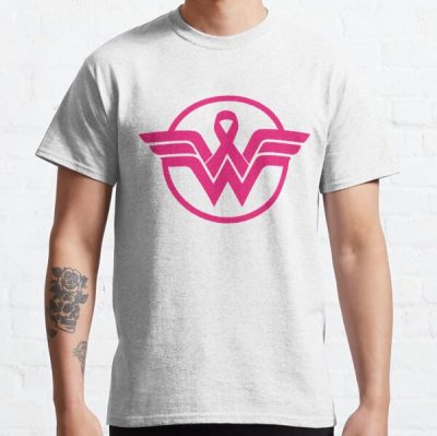 Super Hero Breast Cancer Awareness T-shirt Classic T-Shirt RB2812 product Offical Breast Cancer Merch