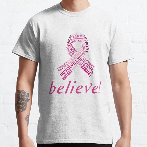 Funny hope pink ribbon shirt breast cancer awareness t-shirt  #Breast Cancer Awareness t shirt Classic T-Shirt RB2812 product Offical Breast Cancer Merch